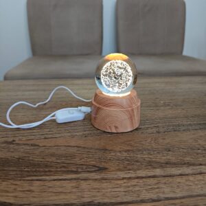 Esfera Led - Giratoria-6cm - Modelo 35